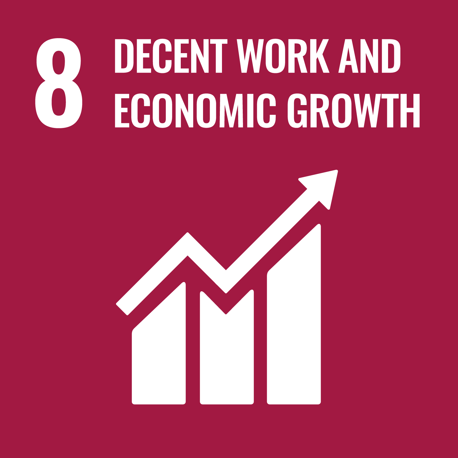 Goal 8 DECENT WORK AND ECONOMIC GROWTH title=